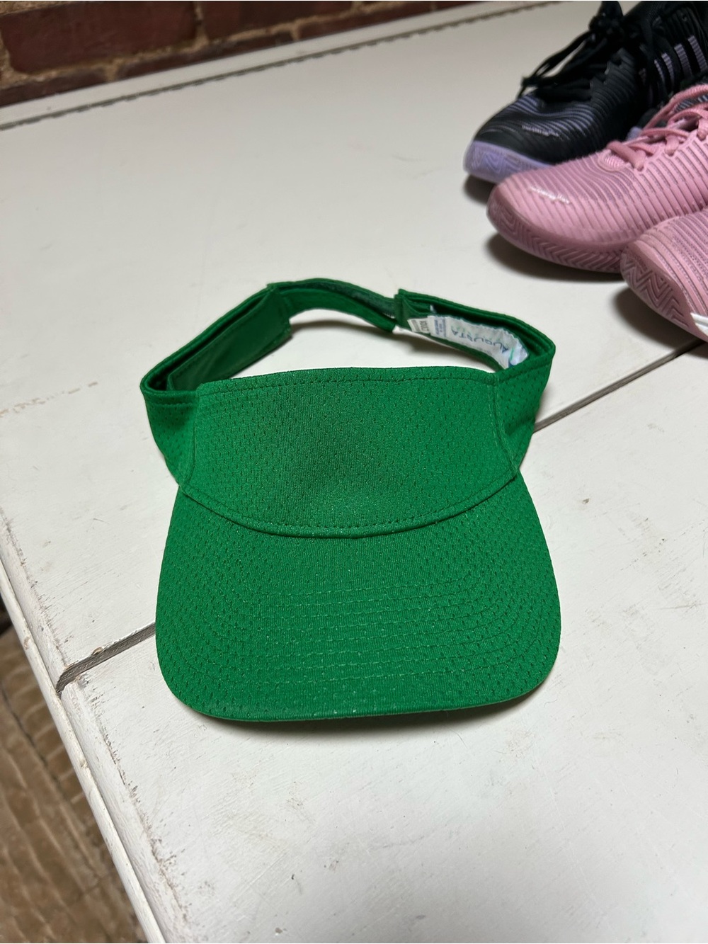 Womens Green Sun Visor -